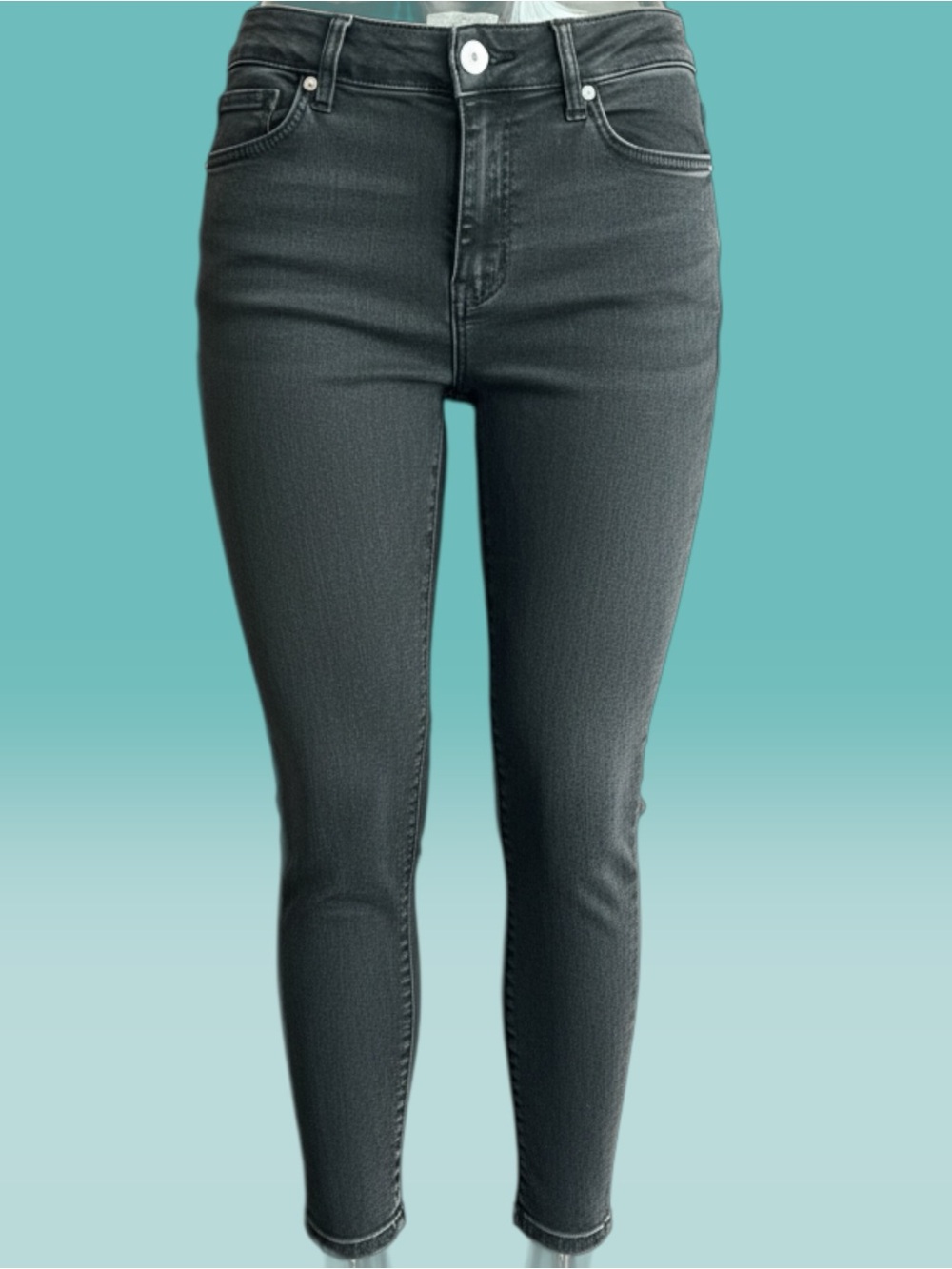 Torrid Black Bombshell Skinny Fit, Ankle Length with Zippers at Ankle SZ 10S